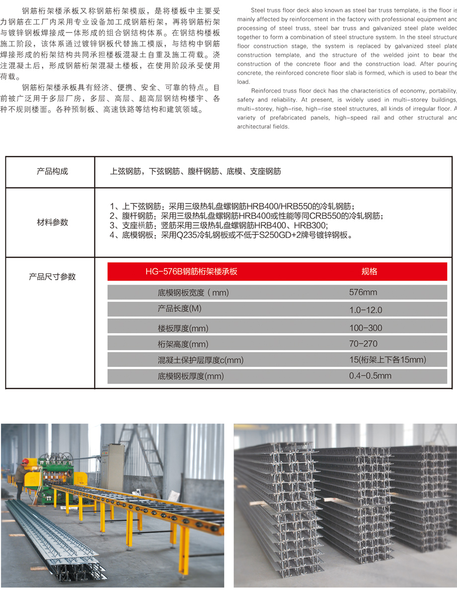 恒達產品-樓承板系列